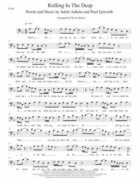Rolling In The Deep (arr. Kevin Busse)