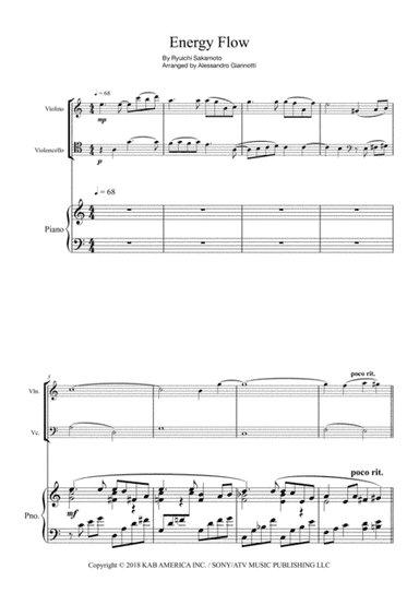 Energy Flow (arr. Alessandro Giannotti)