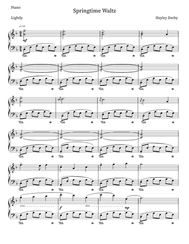 Springtime waltz