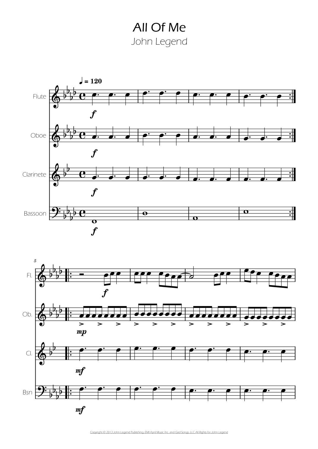 All Of Me (arr. Ygor Nunes)