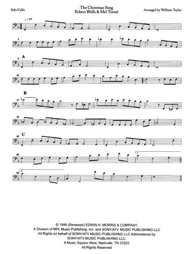 The Christmas Song (chestnuts Roasting On An Open Fire) (arr. William Taylor)