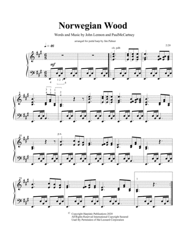 Norwegian Wood (this Bird Has Flown) (arr. Jim Palmer)