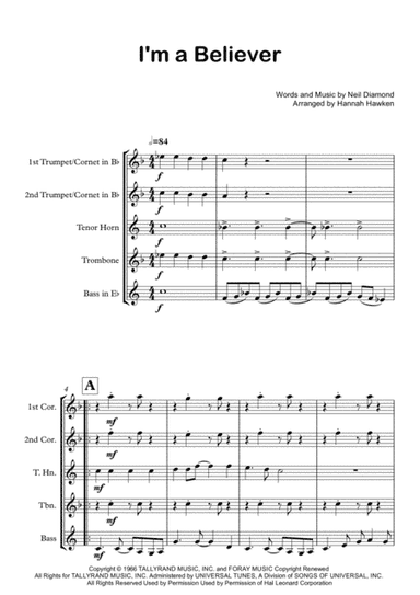 I'm A Believer (arr. Hannah Hawken)