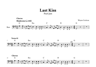 Last Kiss (arr. Yuri Noronha)