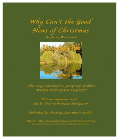 Why Can't the Good News of Christmas