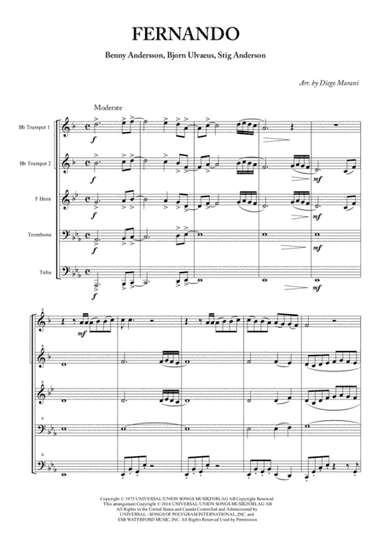 Fernando (arr. Diego Marani)