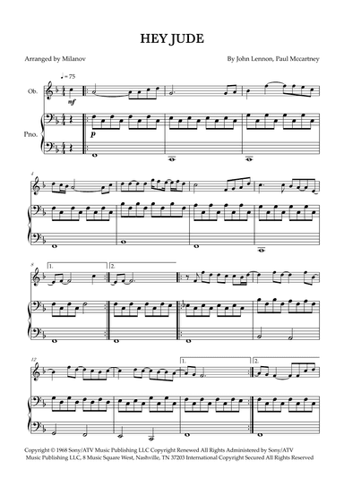 Hey Jude (arr. Milanov)