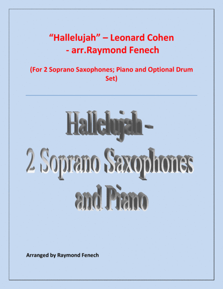 Hallelujah (arr. Raymond Fenech)