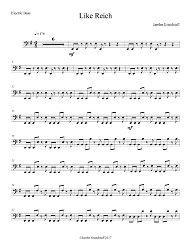 Like Reich (Electric Bass)