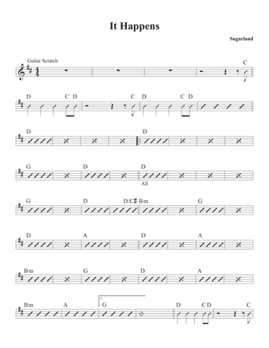 It Happens (arr. David M Fagnant)