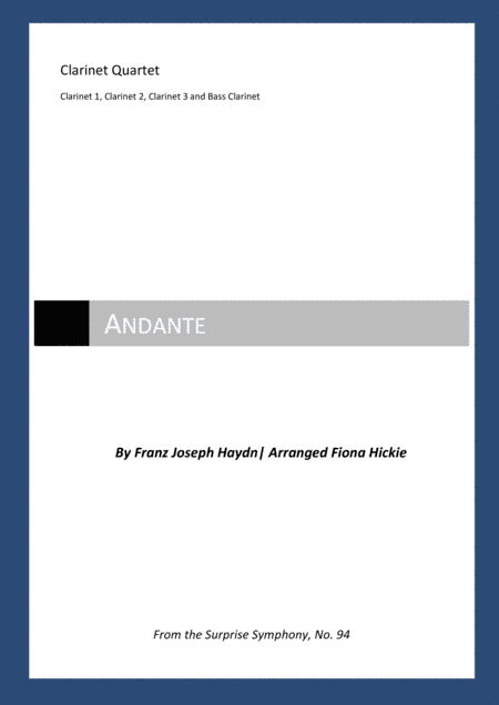Andante (The Surprise Symphony) (arr. Fiona Hickie)