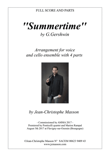Summertime (arr. Jean-Christophe Masson)