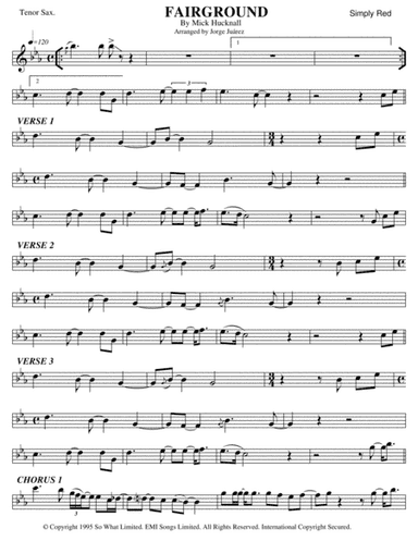 Fairground (arr. Jorge Juárez)