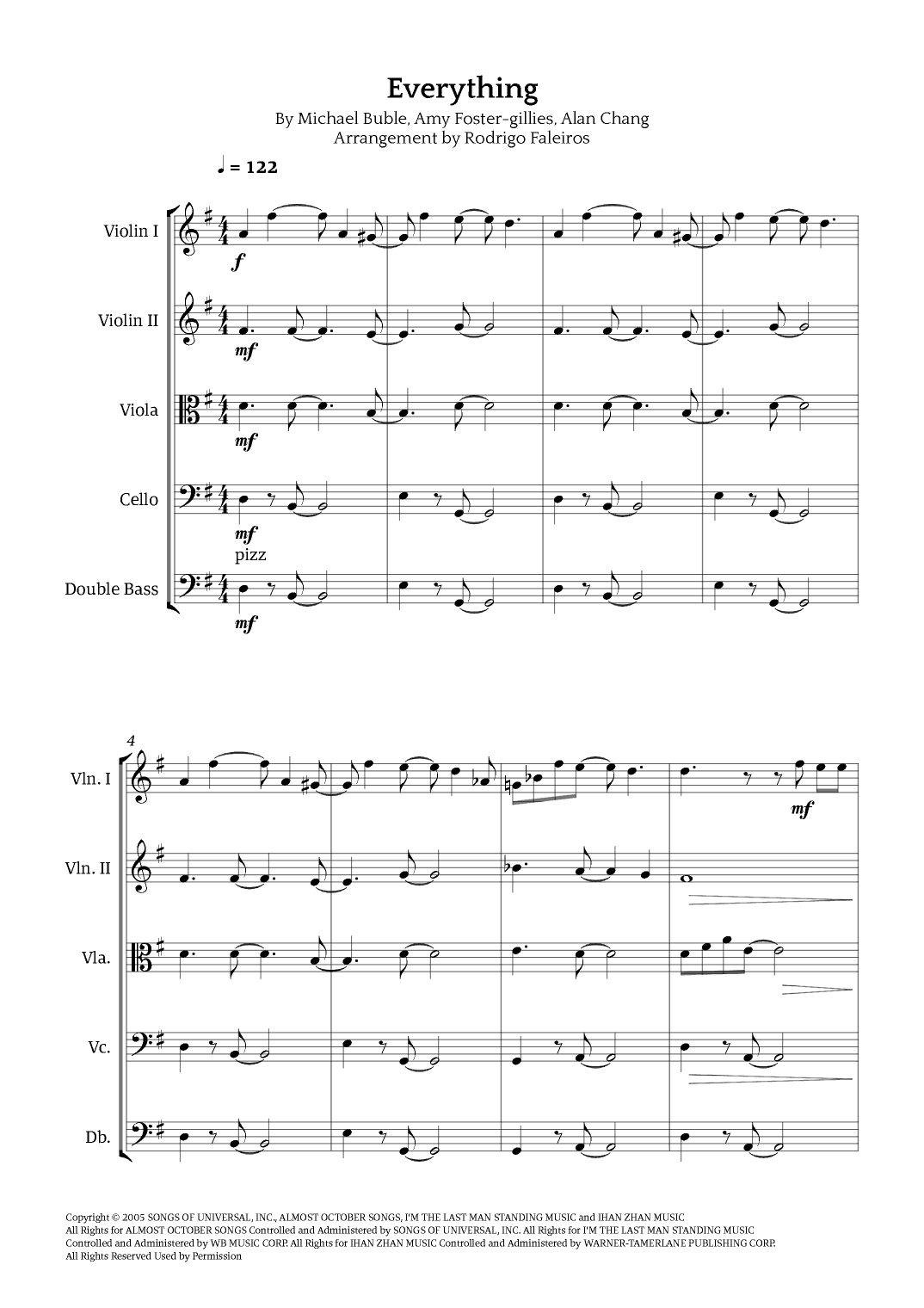 Everything (arr. Rodrigo Faleiros)