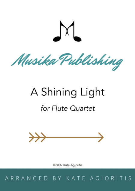 A Shining Light (This Little Light of Mine) - for Flute Quartet (arr. K. Agioritis)