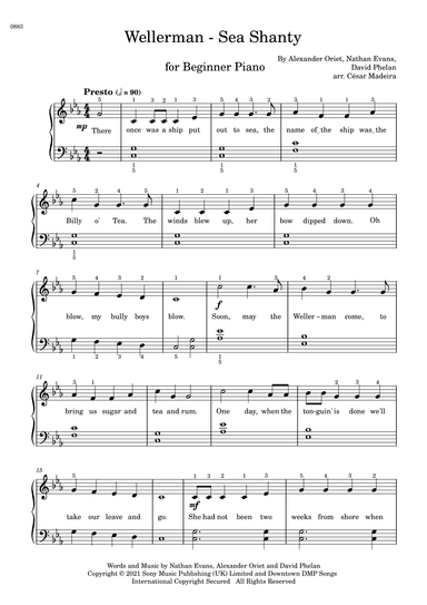 Wellerman (arr. César Madeira)