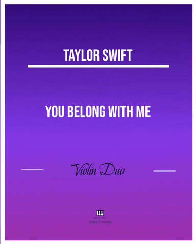You Belong With Me (arr. ANDRE LAITANO)