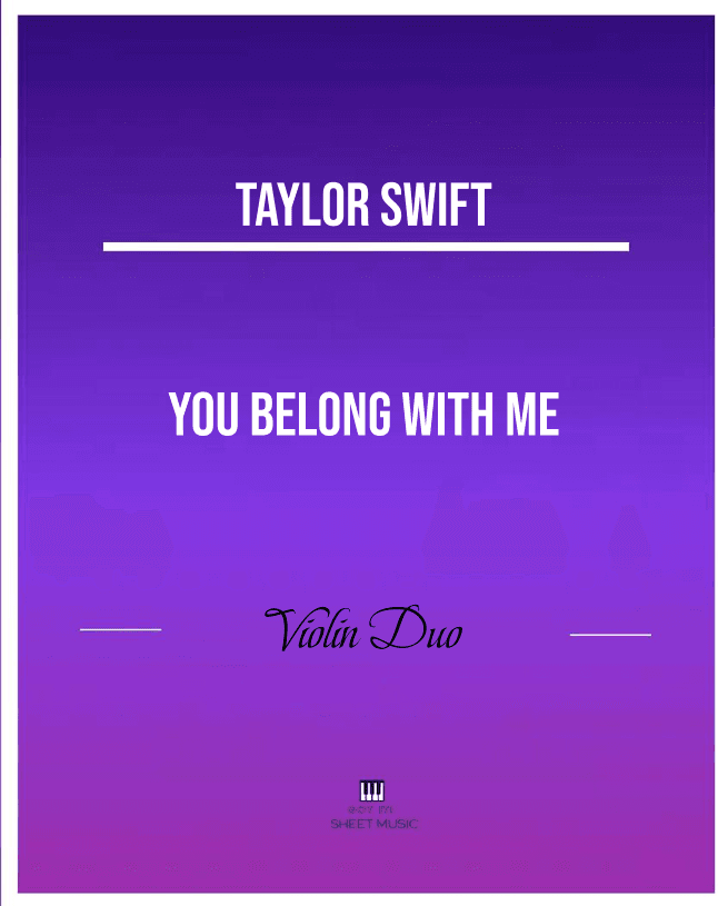 You Belong With Me (arr. ANDRE LAITANO)