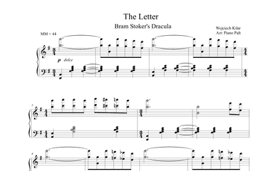 The Letter Ii (arr. Piano Palt)
