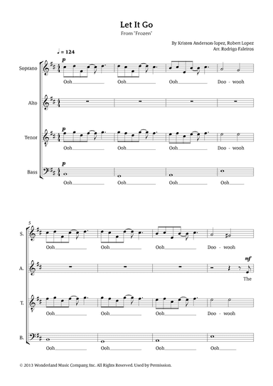 Let It Go (arr. Rodrigo Faleiros)