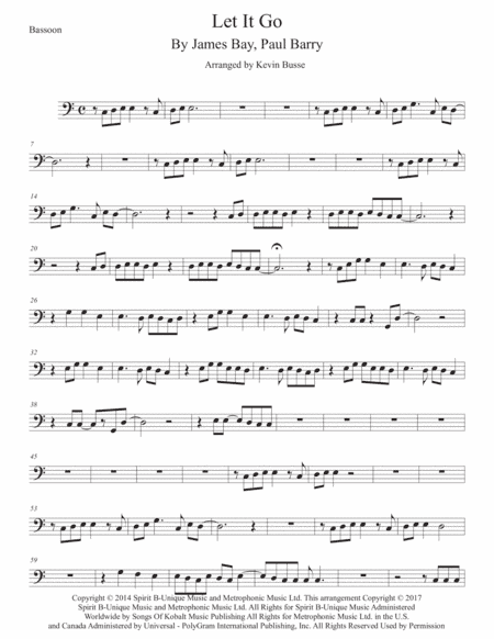 Let It Go (arr. Kevin Busse)