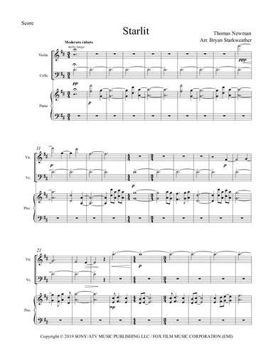 Starlit (arr. Bryan Starkweather)