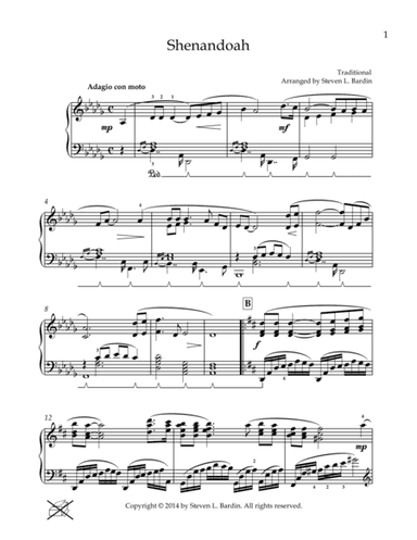Shenandoah (arr. Steven L. Bardin)