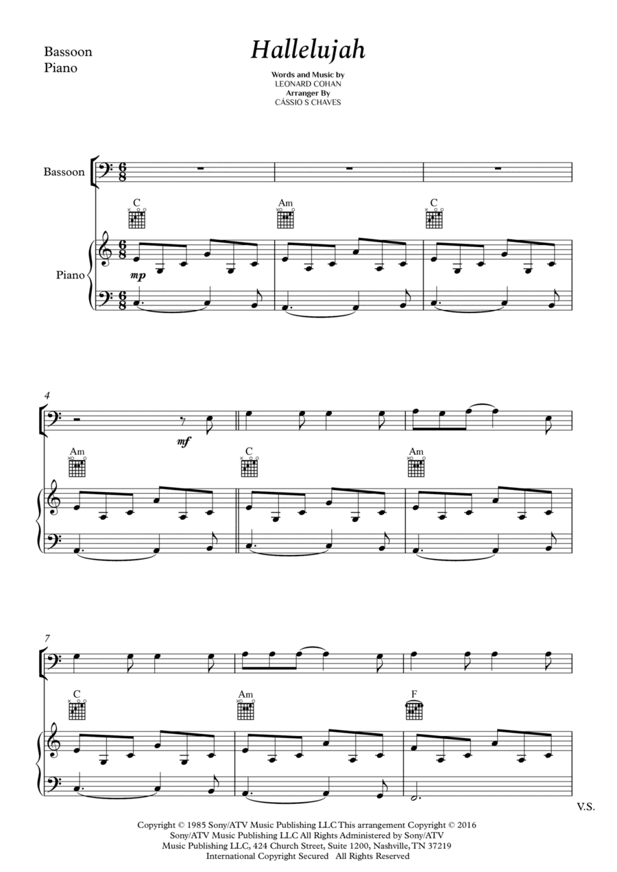 Hallelujah (arr. Cássio Silva Chaves)