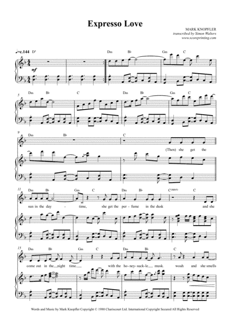 Expresso Love (arr. Simon Walters)