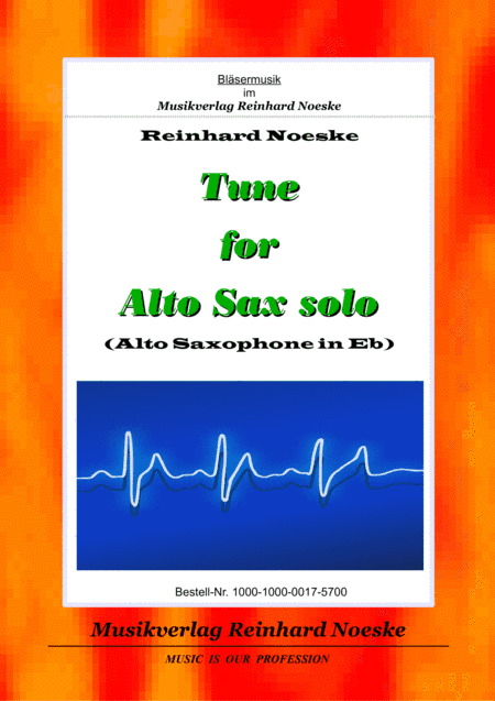 Tune for Alto Sax solo