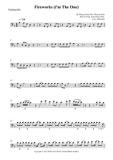 Fireworks (i'm The One) (arr. Wesley S. SIlva)