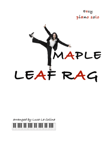 MAPLE LEAF RAG Easy Piano (arr. Luca La Colina)