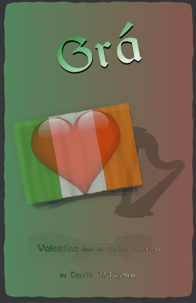 Grá, (Irish Gaelic for Love), Clarinet and Viola Duet