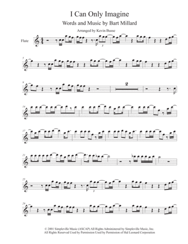 I Can Only Imagine (arr. Kevin Busse)