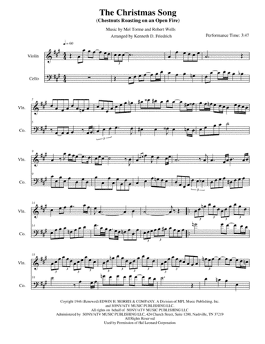 The Christmas Song (Chestnuts Roasting On An Open Fire) (arr. Kenneth D. Friedrich)