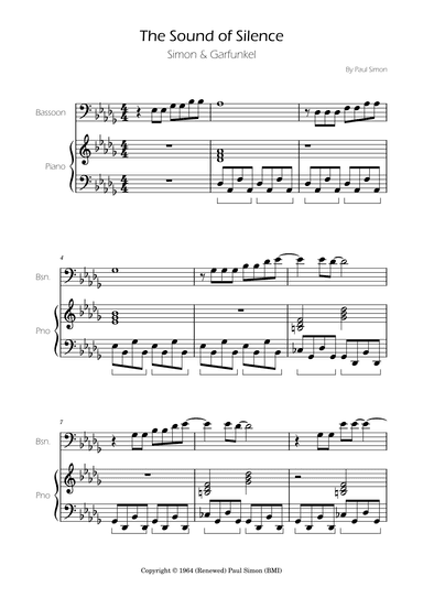 The Sound Of Silence (arr. Ygor Nunes)