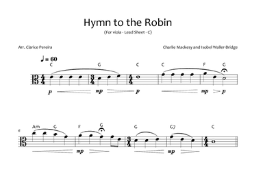 A Hymn For The Robin (arr. Clarice Pereira)