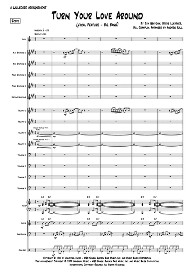 Turn Your Love Around (arr. Andrew Will)