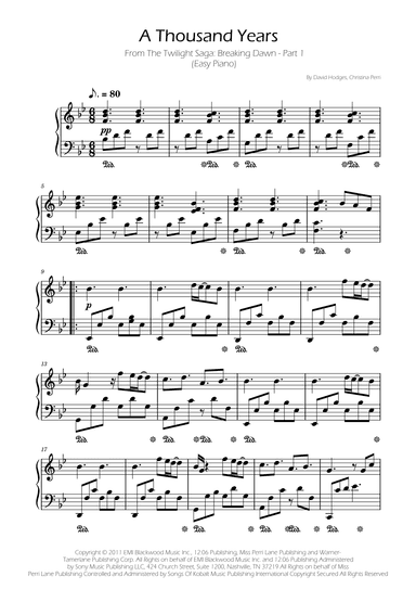 A Thousand Years (arr. Ygor Nunes)