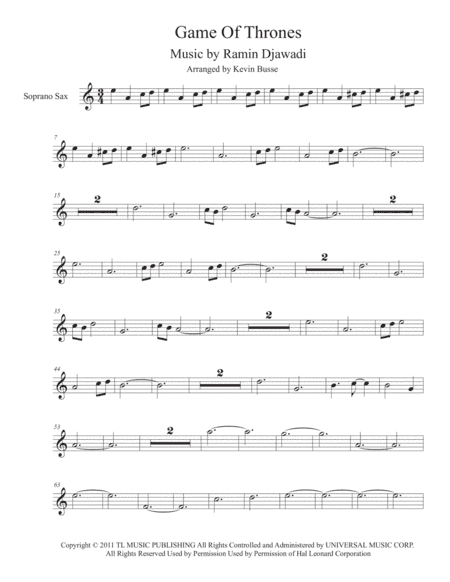 Game Of Thrones (arr. Kevin Busse)
