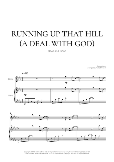 Running Up That Hill (arr. Pedro Merendi)