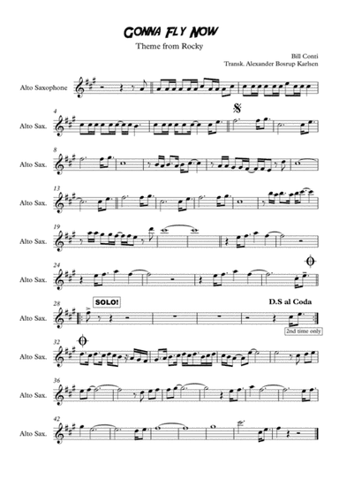 Gonna Fly Now (arr. Alexander Bosrup Karlsen)