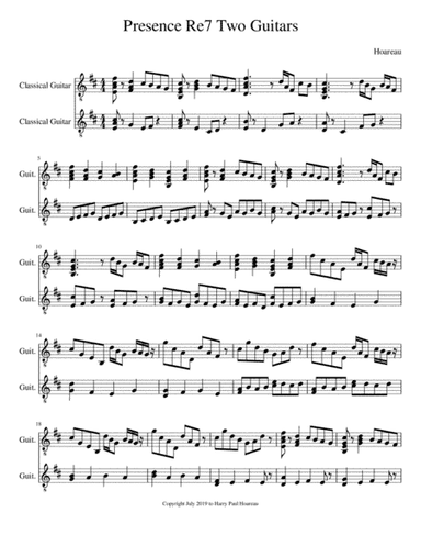 Presence Re 7 Guitar Duet