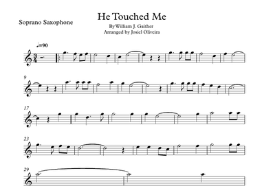 He Touched Me (arr. Josiel Oliveira)