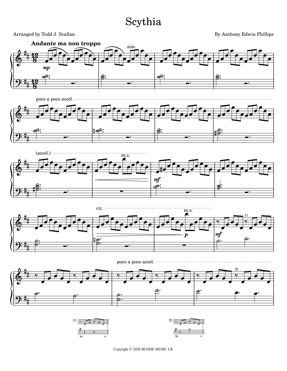 Scythia (arr. Todd J. Scallan)