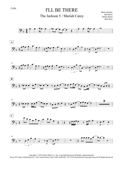 I'll Be There (arr. Leo Silva)