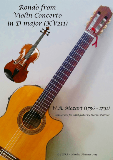 Mozart Rondo for Viola and Guitar (arr. Markus Plattner (*1952))