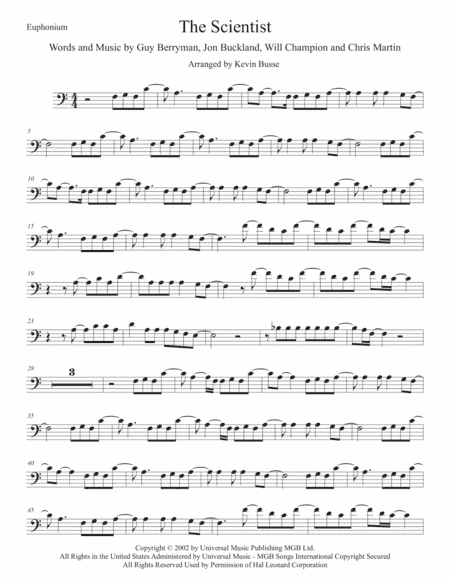 The Scientist (arr. Kevin Busse)