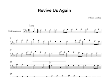 Revive Us Again (arr. Alliance Edition)