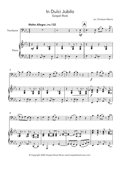 In Dulci Jubilo, Gospel Rock (arr. Christian Morris)